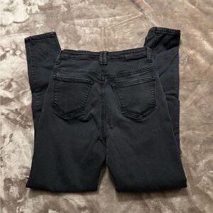 Windsor Jeans Women's Size S Black Distressed Skinny Jeans